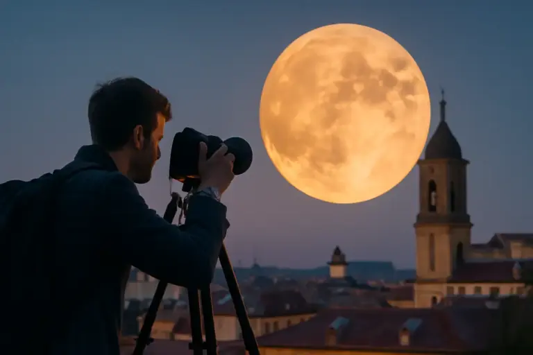 Quando osservare le superlune nel Vecchio Continente? Strategie facili per scattare foto che stupiscono tutti