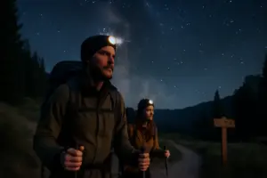 Trekking sotto le stelle nei parchi europei: camminate notturne organizzate nei periodi di massima visibilità astrale