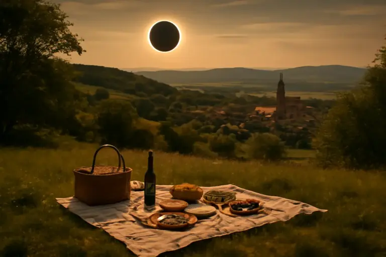 Dove organizzare un picnic durante un’eclissi in Europa? Le aree verdi con vista che pochissimi conoscono